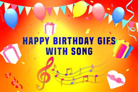 happy birthday gif with music|Happy Birthday Animated Gif With Sound GIFs